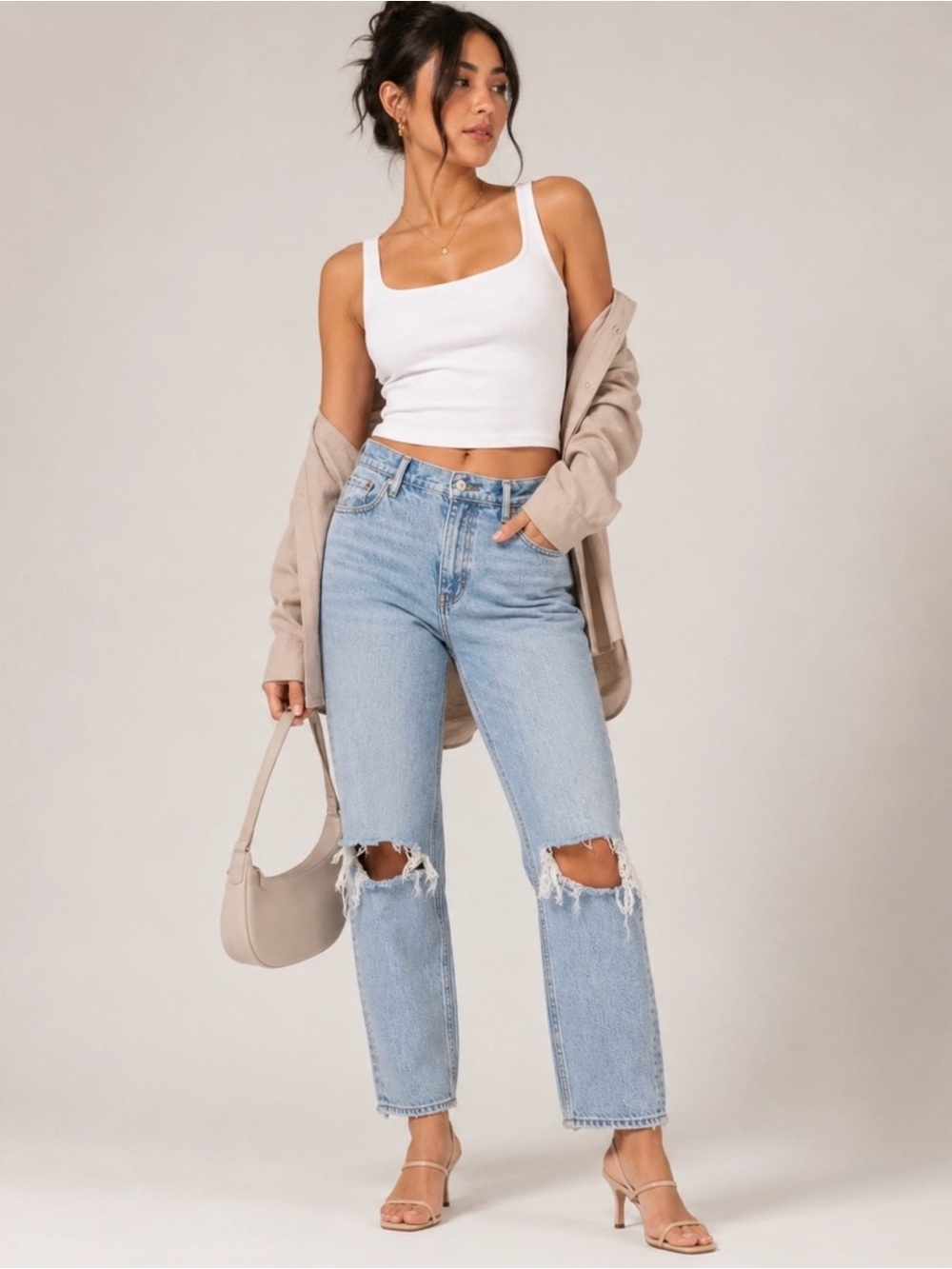 Abercrombie & Fitch 90’s Straight Ultra High Rise Curve Love